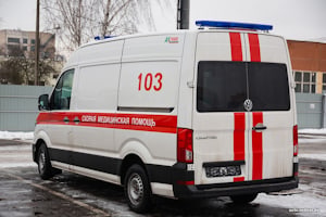 Автомобиль скорая медицинская помощь класса C Фольксваген Крафтер  